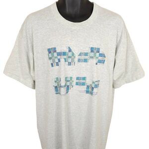 Vintage Washington DC T Shirt Mens Size XL Gray 90s Travel Destination Souvenir